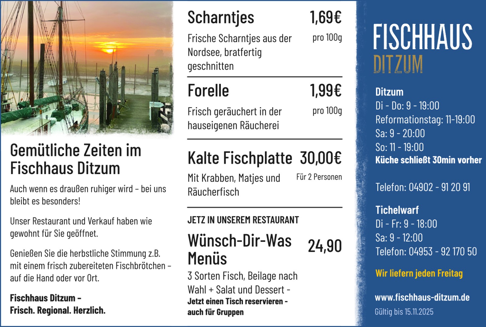 Angebote der Woche | gültig bis zum 15.11.2025