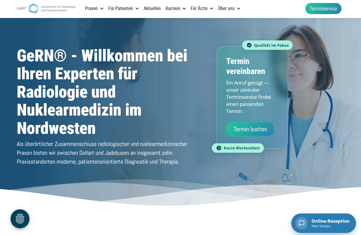 Neuer Internetauftritt der GeRN GbR