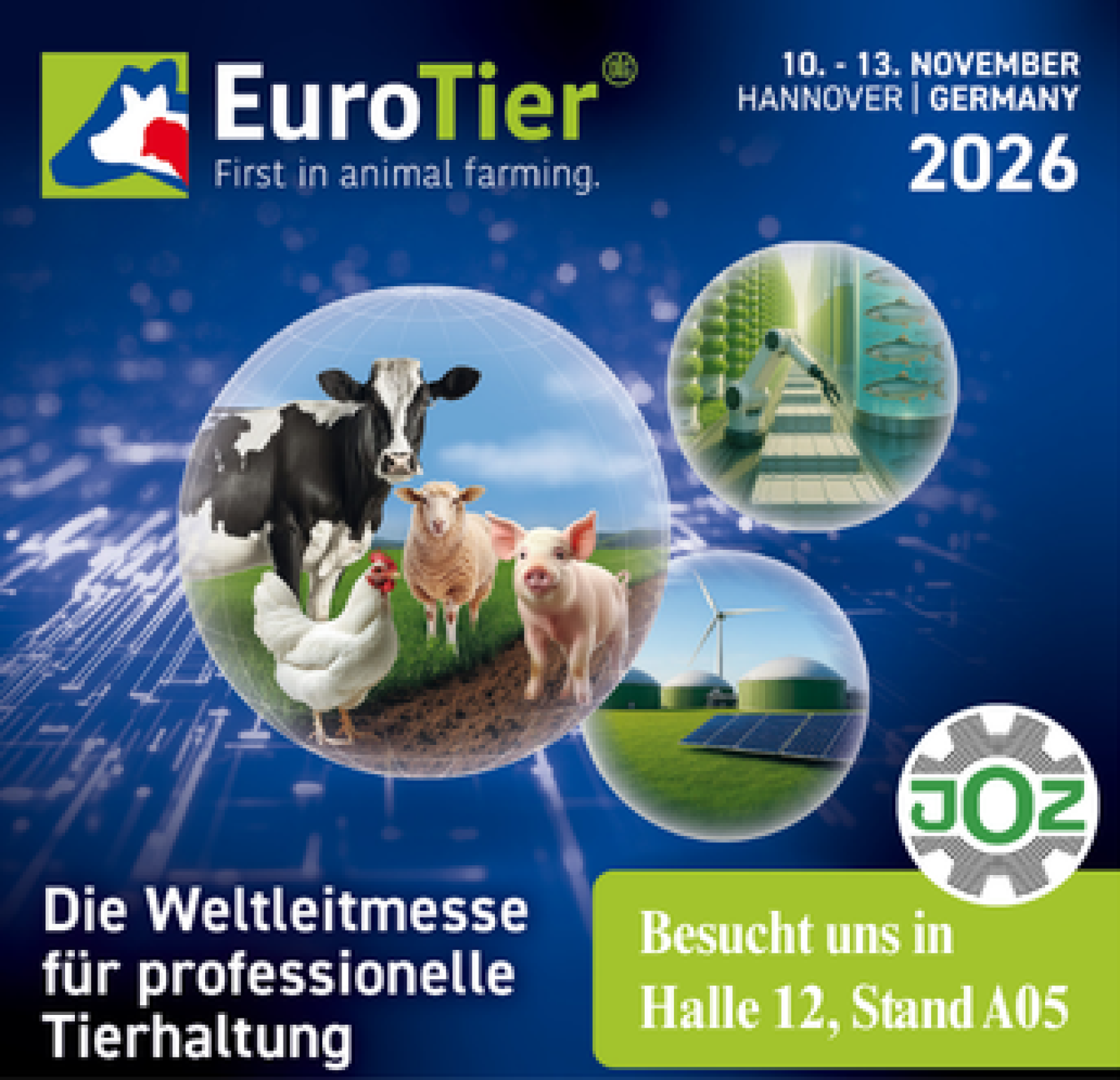 EuroTier 2026 – Trefft uns in Hannover!